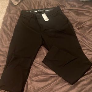Black suit pants
